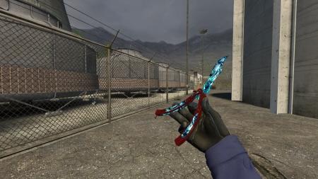 Модель ножа «Butterfly Knife | Song of Ice» для CSS