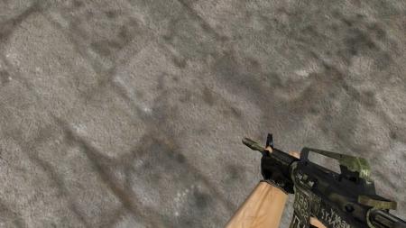 Стандартная модель M4A1 «Flashback» для CS 1.6