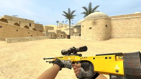 Модель AWP «Annihilator Yellow» для CSS