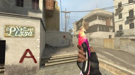 Модель ножа «Gut Knife | Neon Impulse» для CSS