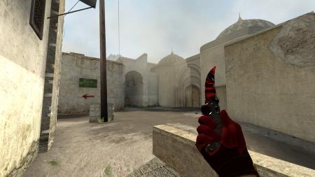 Модель ножа «Flip Knife | Crimson Ruby» для CSS