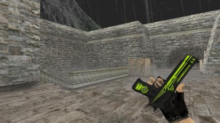 Модель Deagle «Machine» с анимацией осмотра для CS 1.6