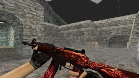Модель HD Galil «Scorching Dragon» для CS 1.6