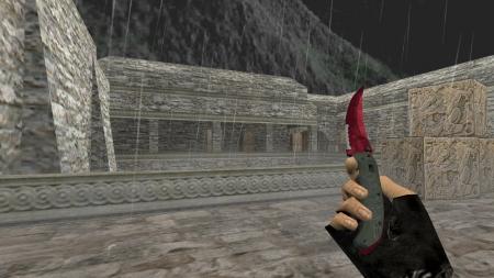 Модель ножа HD «Flip Knife | Gamma Doppler: Ruby» для CS 1.6