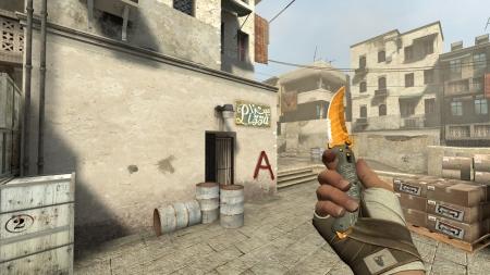 Модель ножа «Flip Knife | Tiger Tooth» для CSS