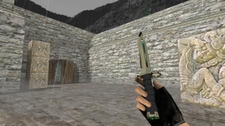 Модель ножа HD «Bayonet | Bronze Chrome» для CS 1.6