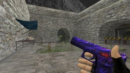 Модель HD Glock «Creatures Eye» с анимацией осмотра для CS 1.6