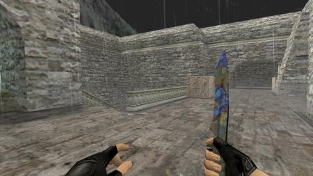 Стандартная модель ножа «Case Hardened» для CS 1.6