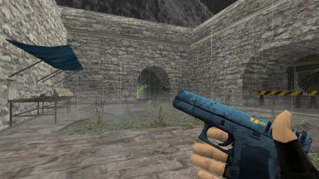 Модель HD Glock «Off World» с анимацией осмотра для CS 1.6