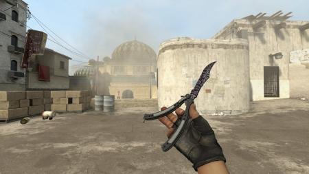 Модель ножа «Butterfly Knife | Freehand» для CSS