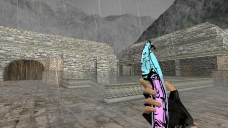 Модель ножа HD «Gut Knife | Slice» для CS 1.6