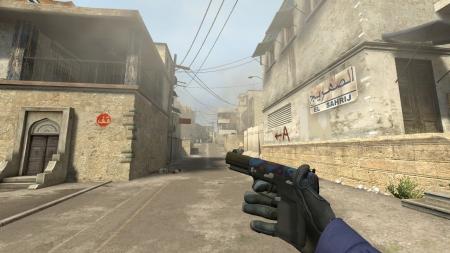 Модель Five-Seven «Case Hardened» для CSS