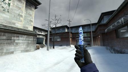 Модель ножа «Bayonet | Bright Water» для CSS