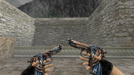 Модель HD Dual Berettas «Hawk Eye» для CS 1.6
