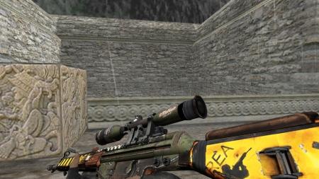 Модель HD G3SG1 «Savage» для CS 1.6
