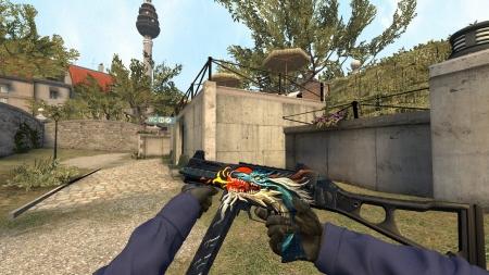 Модель UMP-45 «Dragonfire» для CSS