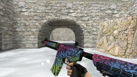Модель HD M4A4 «Superfurry» для CS 1.6