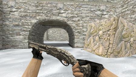 Модель HD Sawed-Off «Sci Fi Tech» для CS 1.6