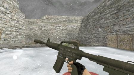 Модель HD M4A1-S «Cobra King» для CS 1.6