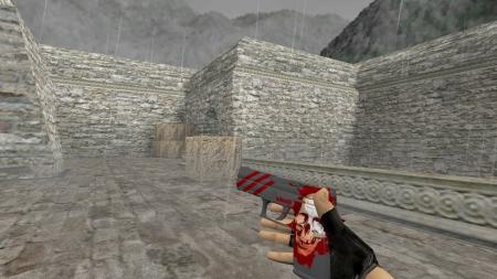 Модель HD P250 «Bloody Skull» для CS 1.6