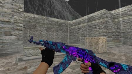Модель HD AK-47 «Tigerstrike» для CS 1.6