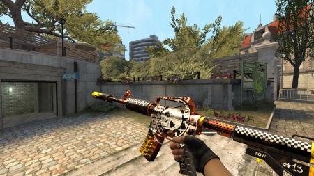 Модель M4A1-S «Demolition Derby» для CSS