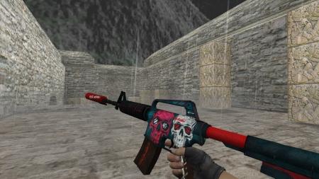 Модель HD M4A1-S «Cutter» для CS 1.6