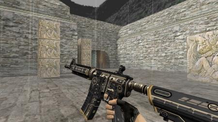 Модель HD M4A4 «Anti v2» для CS 1.6
