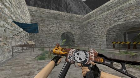 Модель HD UMP-45 «Demolition Derby» для CS 1.6