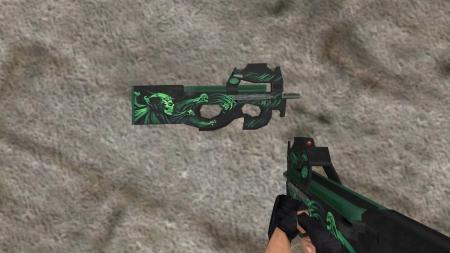 Стандартная модель P90 «Grim» для CS 1.6