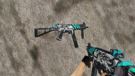 Стандартная модель UMP-45 «Primal Saber» для CS 1.6