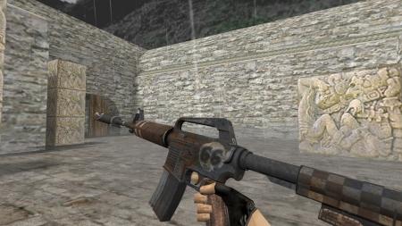 Модель HD M4A1-S «66 Gun» для CS 1.6