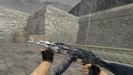 Модель HD AK-47 «White Fang» для CS 1.6