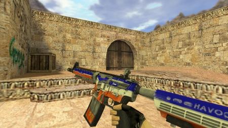 Модель HD M4A4 «Havoc» для CS 1.6
