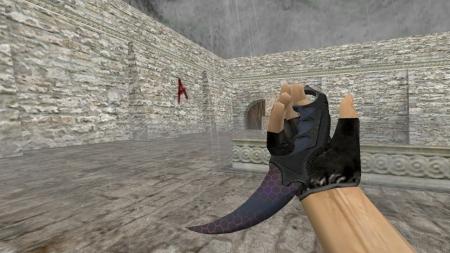 Модель ножа HD «Karambit | Electric Hive» для CS 1.6