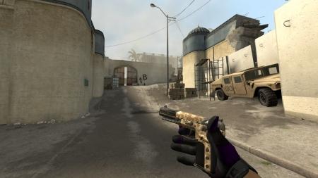 Модель Five-Seven «Desert Camo» для CSS