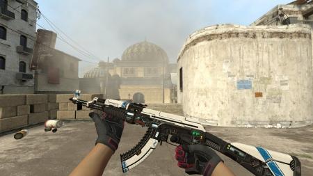 Модель AK-47 «Sci Fi Blue» для CSS