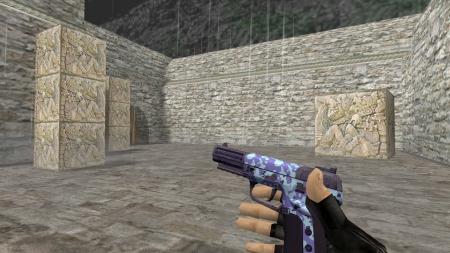 Модель HD Five-Seven «Desert Camo Blue» для CS 1.6