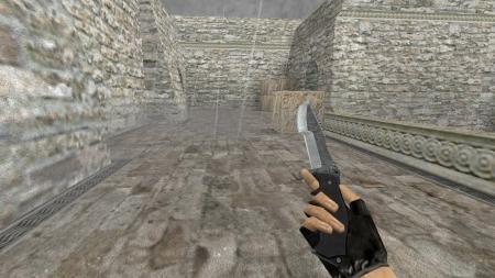 Модель ножа HD «Huntsman | Damascus Steel» для CS 1.6
