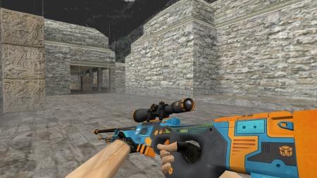 Модель HD AWP «Transformer» для CS 1.6