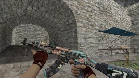 Модель HD AK-47 «Nibbler» для CS 1.6