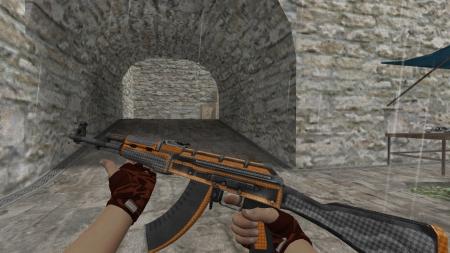 Модель HD AK-47 «Rhombrero» для CS 1.6