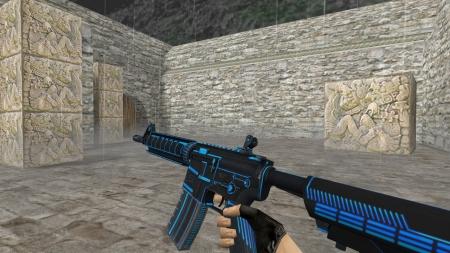 Модель HD M4A4 «Plasmax» для CS 1.6
