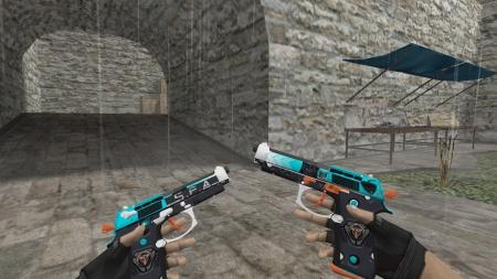 Модель HD Dual Berettas «Trigger Happy» для CS 1.6