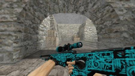 Модель HD AWP «Handwritten» для CS 1.6