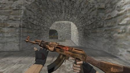 Модель HD AK-47 «Biker» для CS 1.6