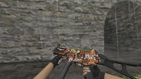 Модель HD UMP-45 «PawPaw» для CS 1.6