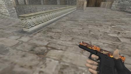 Модель HD Glock «PawPaw» для CS 1.6