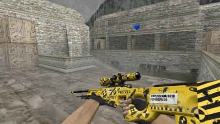 Модель HD AWP «Crashed» для CS 1.6