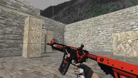 Модель HD M4A4 «Alliance v2» для CS 1.6